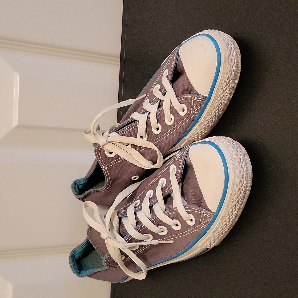 Converse All Star grey sneakers Size 8 women's
